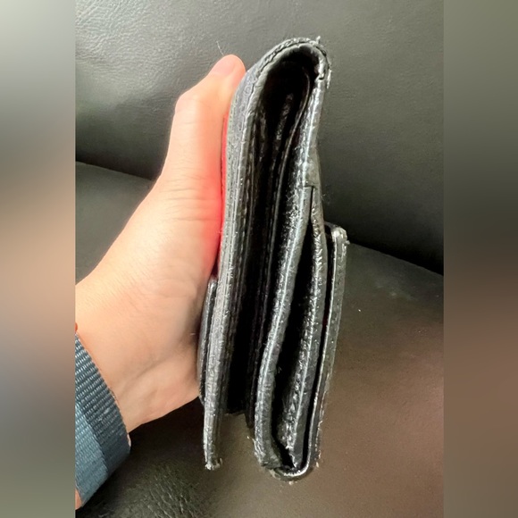 Gucci GG Mono Sherry Line Black compact wallet - Picture 5 of 11